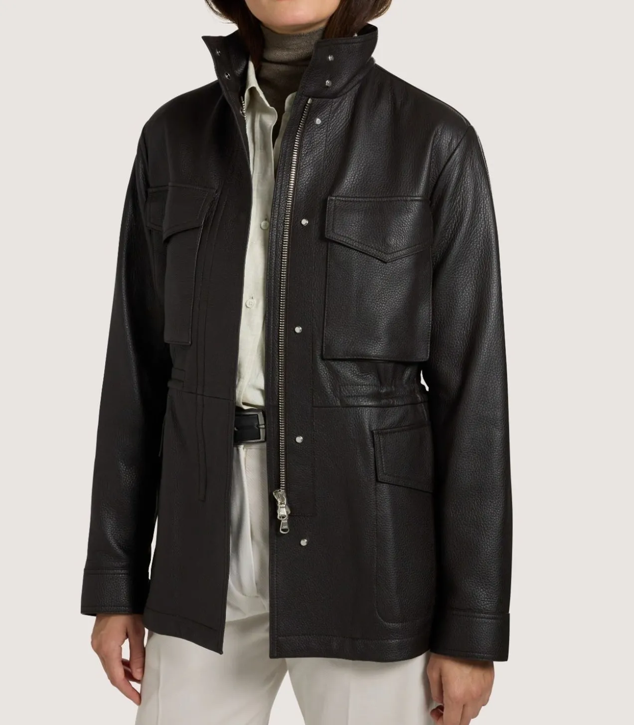 Women'S Deerskin Field Jacket