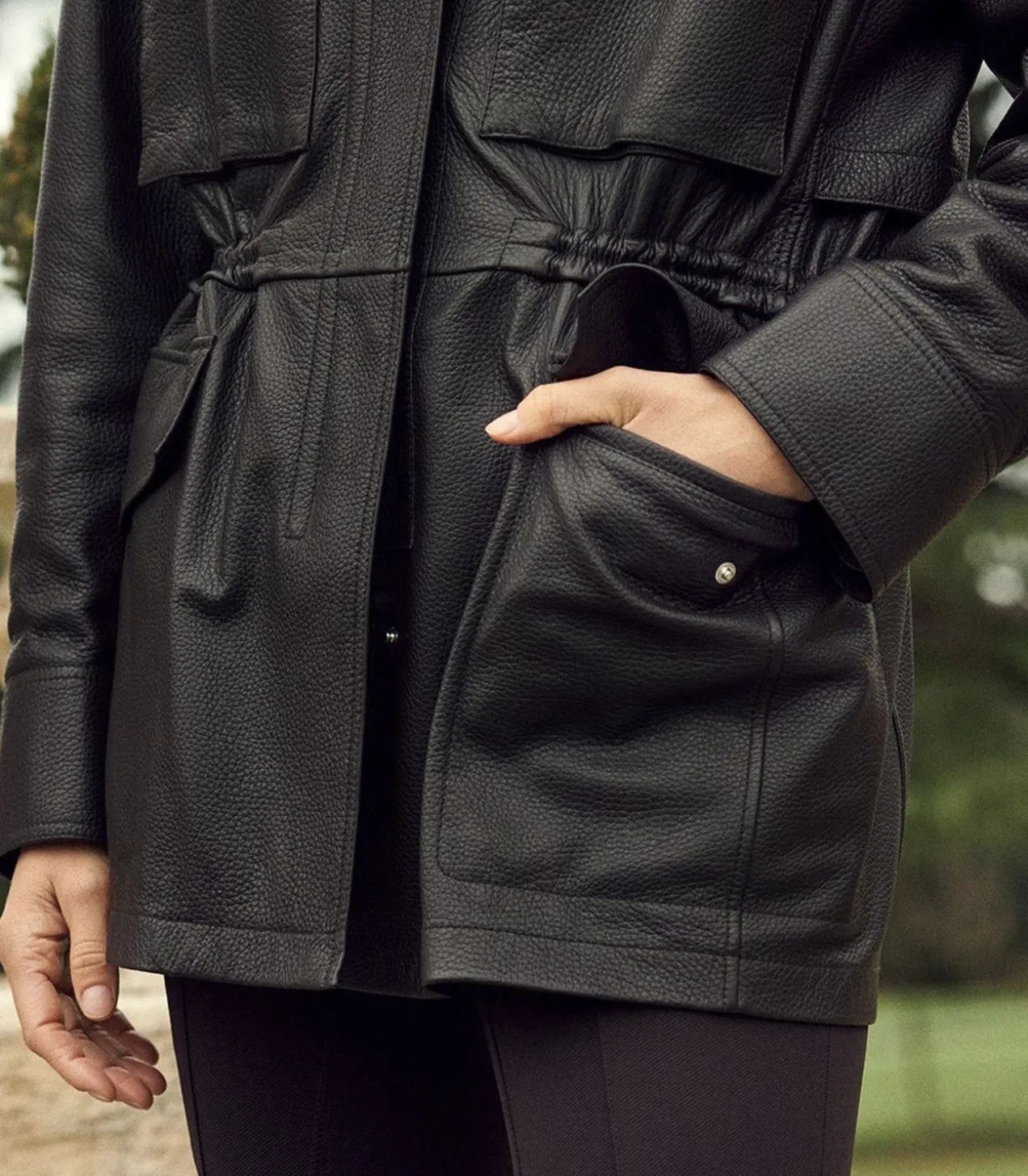 Women'S Deerskin Field Jacket