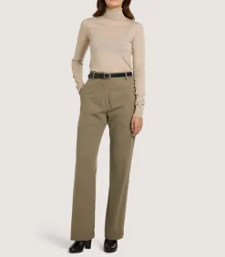 Women'S Extra Fine Worsted Cashmere Turtleneck