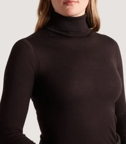 Women'S Extra Fine Worsted Cashmere Turtleneck