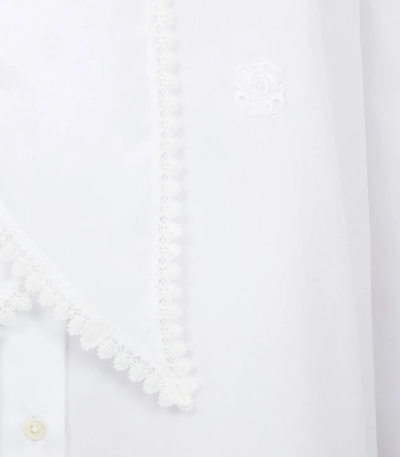 Women'S Lace Stand Collar Shirt