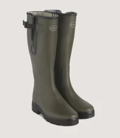 Women'S Le Chameau Vierzon Jersey Boot In Forest Green