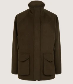 Women'S Loden Raglan Field Coat