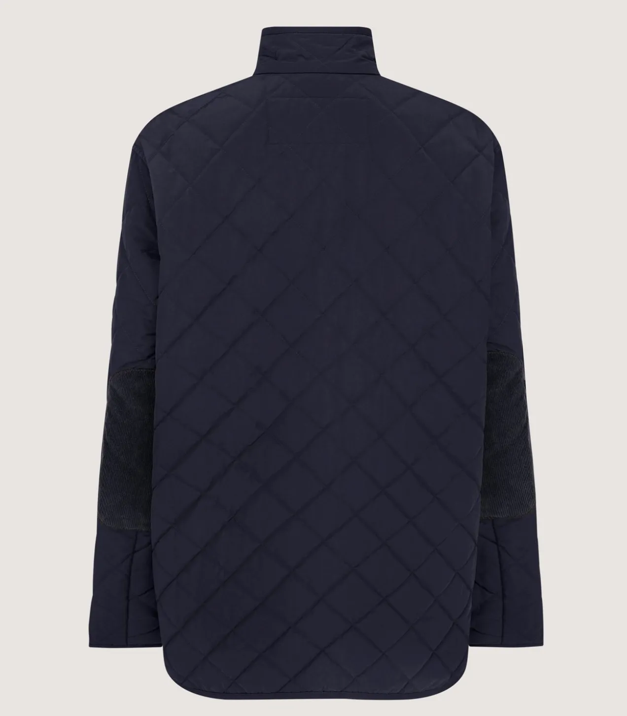 Women'S Navy Quilted Purdey Jacket