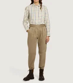 Women'S Summer Sporting Windowpane Shirt