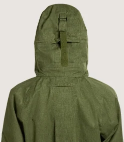 Women'S Technical Lancashire Field Coat In Moss Green