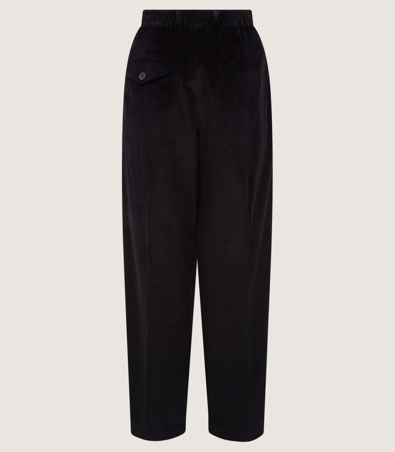 Women'S Triple Pleat Trouser In Black