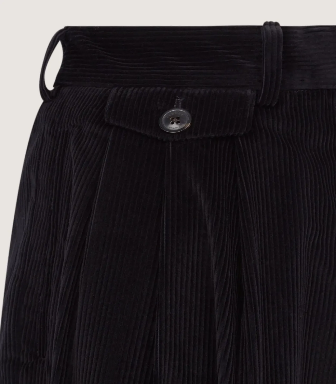 Women'S Triple Pleat Trouser In Black