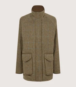 Women'S Tweed Raglan Field Coat In Macaterick