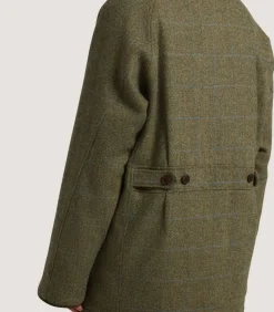 Women'S Tweed Raglan Field Coat In Macaterick