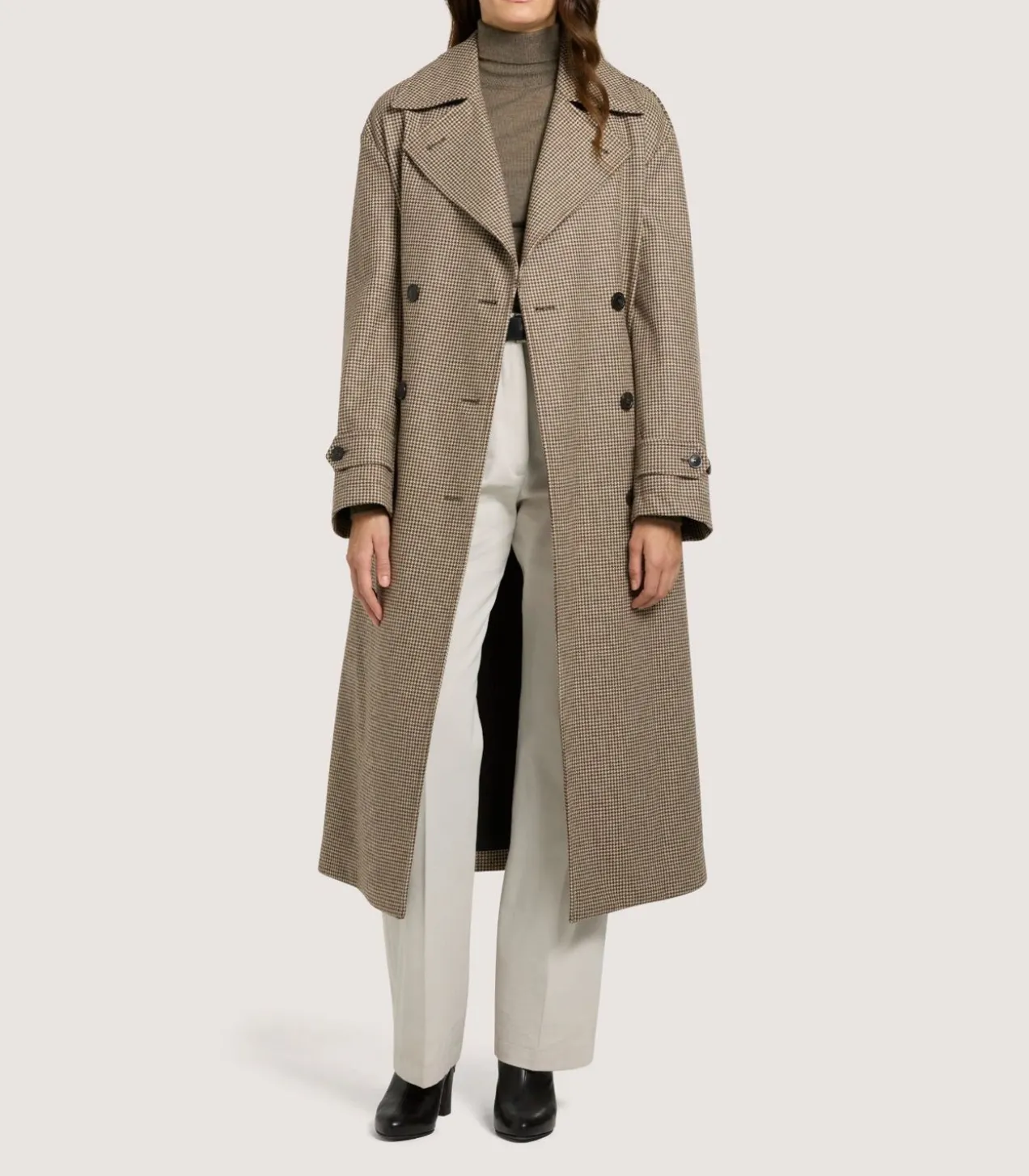 Women'S Walnut Hanover Trench Coat