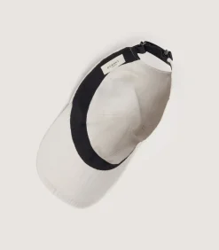 Wool Cotton Baseball Cap In Stone